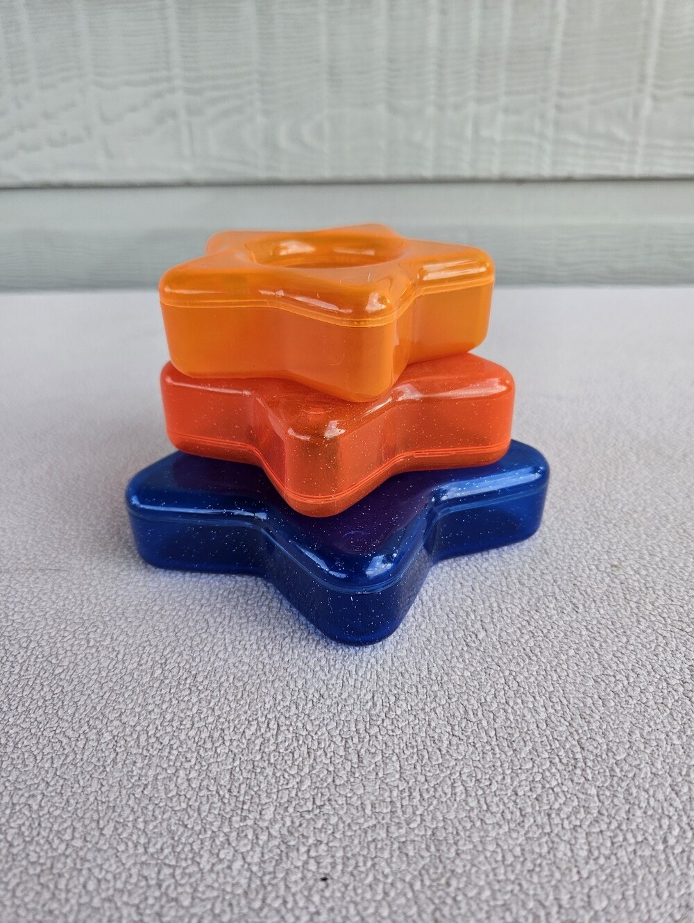 VTG Fisher-Price Sparkling Symphony Stacker Replacement Stars Orange Red Blue